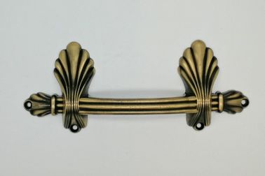 Antiguo de latón de color de la cáscara de diseño de metal del ataúd de mano de alta calidad accesorios ZH020